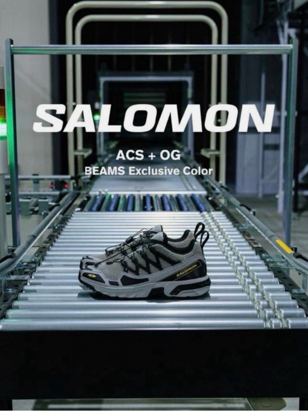 Salomon ACS + OG BEAMS Rare Japan Collab, Trail Running Shoes, US M 10.5, W 11.5